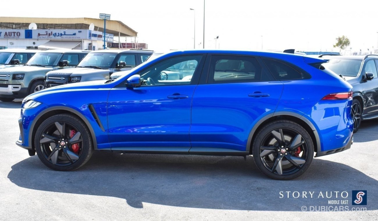 Jaguar F-Pace SVR 5.0P S/C SVR AWD Aut. (For Local Sales plus 10% for Customs & VAT)