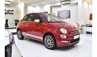 Fiat 500 EXCELLENT DEAL for our Fiat 500 ( 2019 Model ) in Red Color GCC Specs