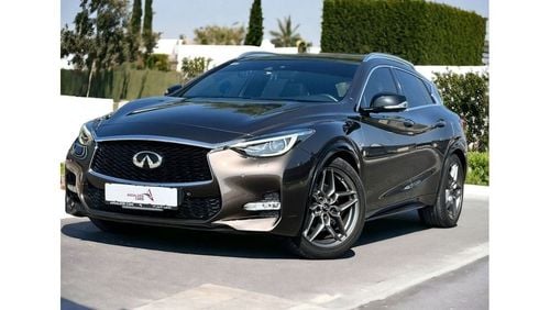 إنفينيتي Q 30 AED 720 PM | INFINITI Q30 2.0TC  |  GCC SPECS |FULL OPTION | FUEL ECONOMICAL | 0% DOWNPAYMENT