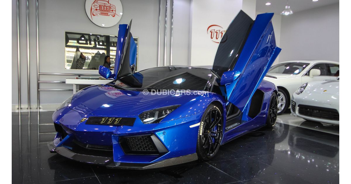 Lamborghini Aventador For Sale. Blue, 2015