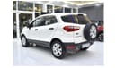 Ford EcoSport EXCELLENT DEAL for our Ford ECOsport ( 2016 Model ) in White Color GCC Specs