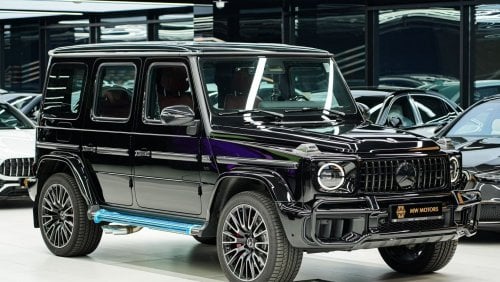 Mercedes-Benz G 63 AMG Mercedes-Benz G 63 | 2025 GCC 0km | Agency Warranty | Double Night Package | 360 View | 22 Inch Rims