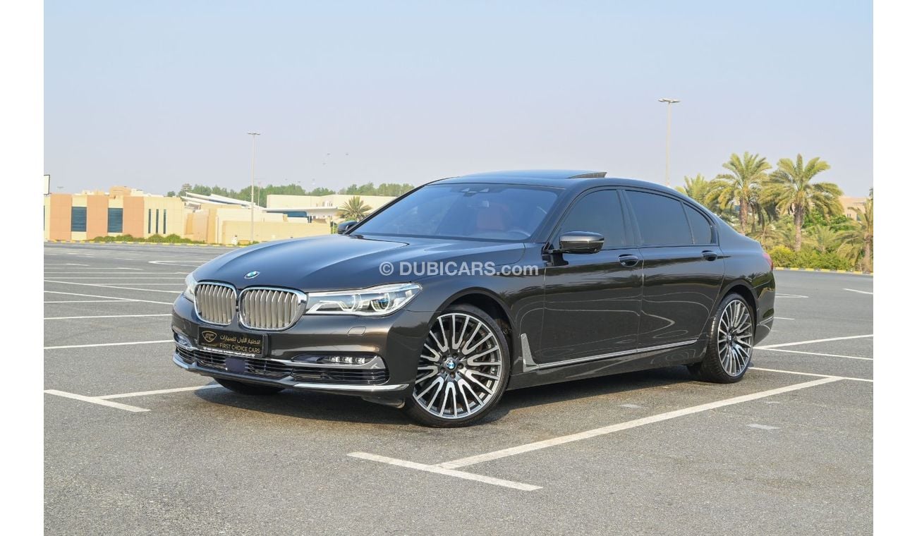 BMW 750Li Luxury AED 4,452/month 2016 | BMW | 750Li X-DRIVE | WARRANTY: VALID UNTIL SEP 2024 OR 160,000KM | B2