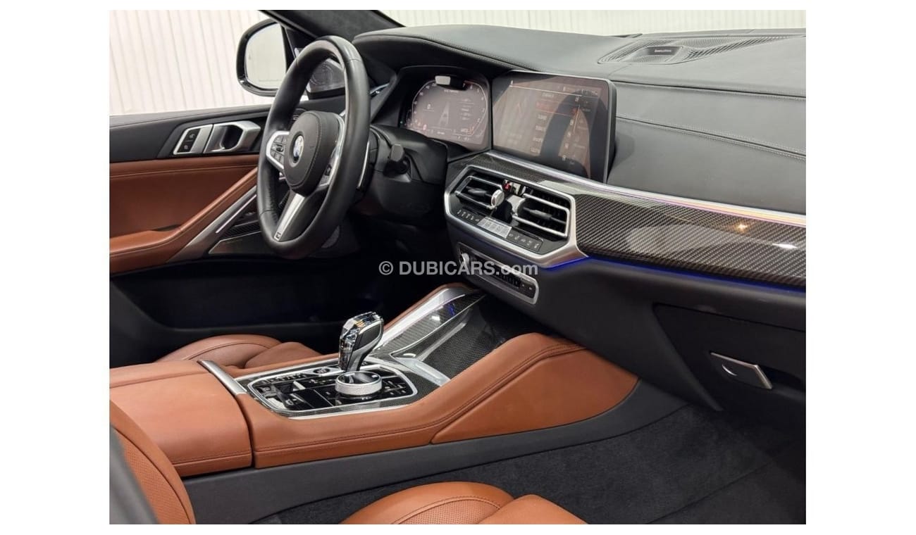 بي أم دبليو X6 2023 BMW X6 M50i, Apr 2028 BMW Warranty + Service Package, Full Service History, GCC