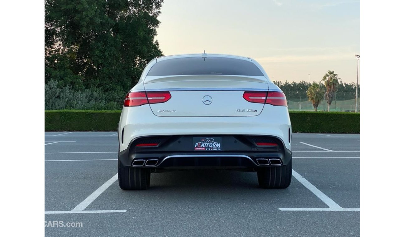 مرسيدس بنز GLE 63 AMG S كوبيه مرسيدس بينز جي ال اي ٦٣ اس كوب AMG موديل ٢٠١٨ مواصفات يابانية صبغ وكالة بدون حوادث ،تشييكات