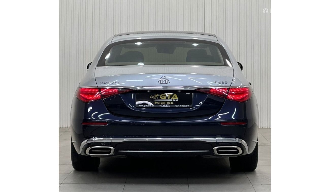 مرسيدس بنز S 680 2023 Mercedes Maybach S680 V12, Nov 2027 Mercedes Warranty, Fully Loaded, Low Kms, GCC