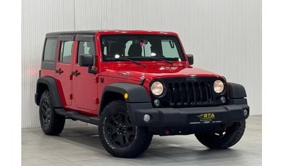 جيب رانجلر Unlimited Willys 3.6L A/T 2018 Jeep Wrangler Unlimited Willys, Warranty, Full Service History, Excel