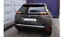 Peugeot 2008 AED 959 PM  ACTIVE 1.2L TC AT GCC MANUFACTURER WARRANTY 2028 OR 100K KM