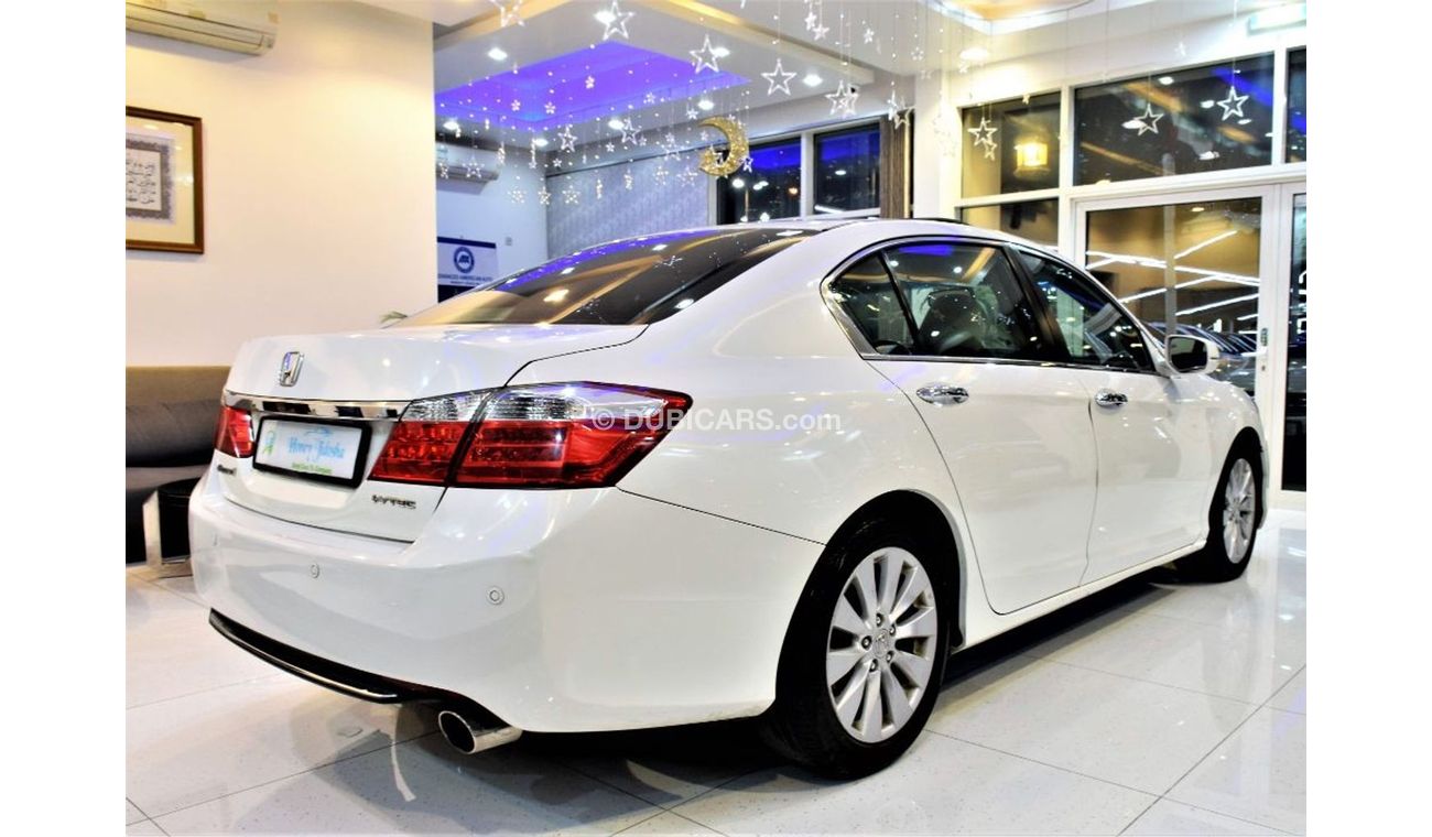 Honda Accord Amazing Honda Accord 2014 Model!! in White Color! GCC Specs