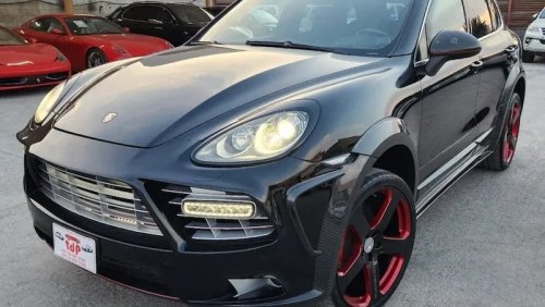 بورش كايان توربو PORSCHE CAYENNE 4.8L TURBO 2012 MANSORY KIT SPORTS CHRONO PACKAGE IN EXCELLENT CONDITION