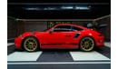 Porsche 911 RS | Weissach Package | 2019 | GCC SPEC | Full Carbon Fiber