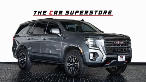 جي أم سي يوكون 2021 - GMC YUKON AT4 - GCC - 7 SEATS - FULL SERVICE HISTORY - WARRANTY TILL 2026