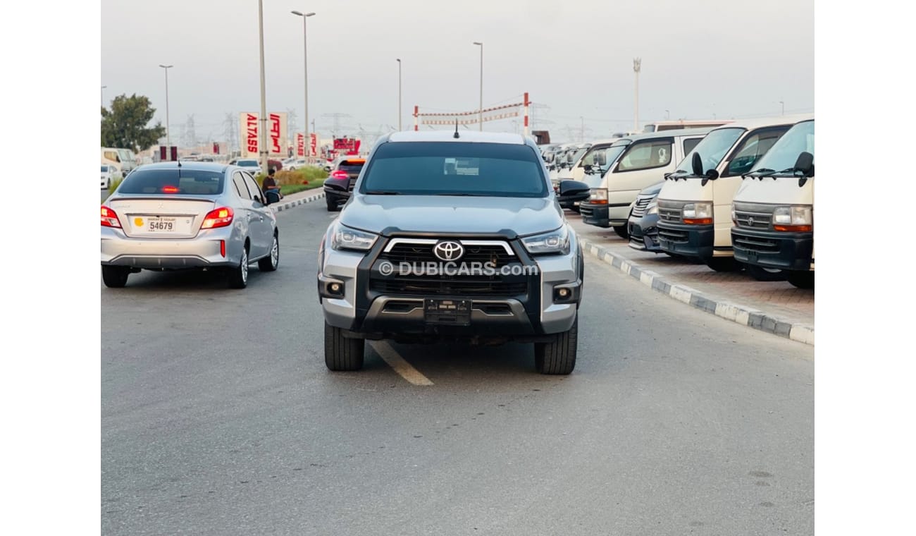 تويوتا هيلوكس Toyota Hilux pickup Adventure 2021 V6 fuel petrol transmission automatic left hand drive under gurra