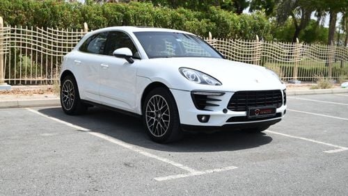 بورش ماكان S Diesel 3.0L 0% DP - BEST DEAL - AGENCY MAINTAINED - PORCSHE MACAN S WITH PANAROMIC ROOF - RED INTE