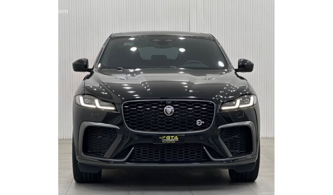 Jaguar F Pace 2022 Jaguar F-Pace SVR , NOV 2027 Jaguar Warranty & Service Contract, Full Service History, GCC