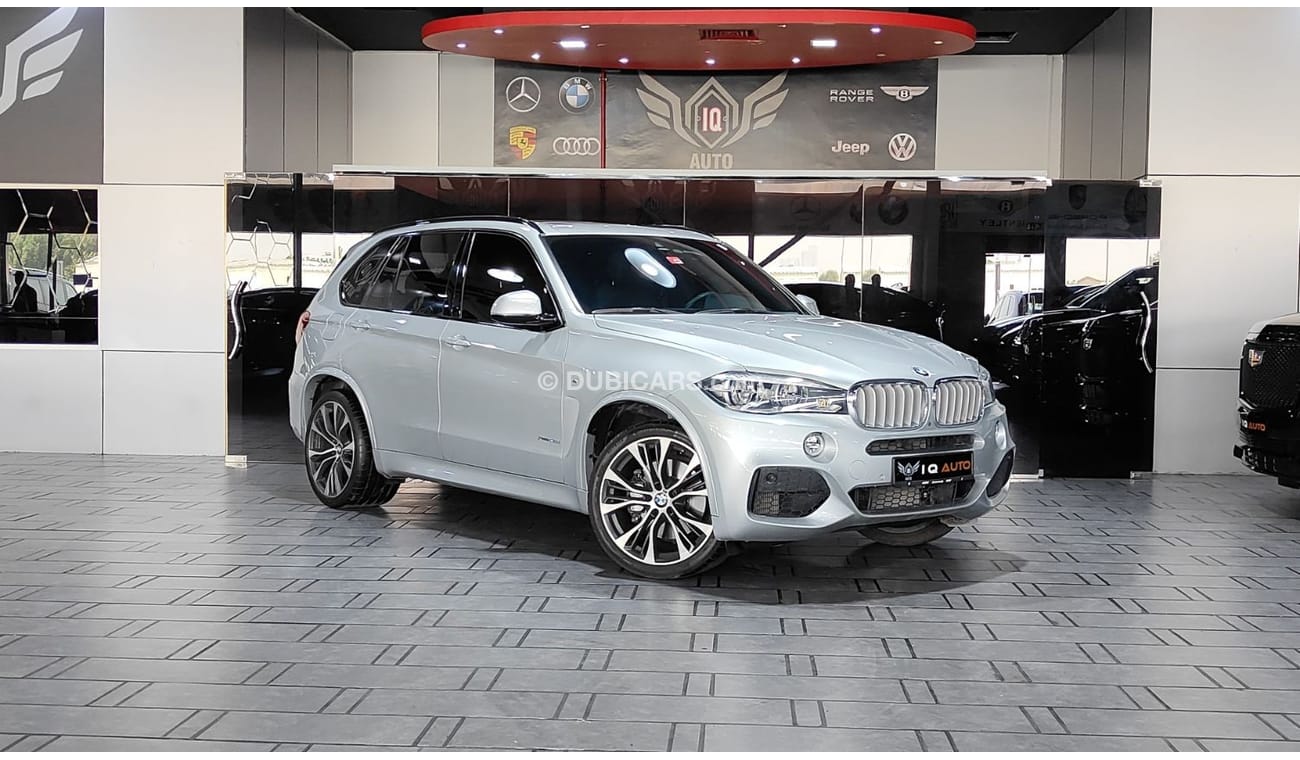 BMW X5 50i xDrive 4.4L AED 2,600 P.M | 2018 BMW X5 M-SPORT V8 | UNDER WARRANTY | FSH | ORIGINAL PAINT | LOW