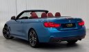 BMW 440i 2018 BMW 440i Convertible, 1 Year Warranty, Full Service History, GCC