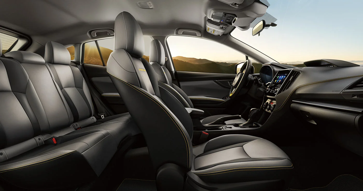 Subaru Crosstrek interior - Seats