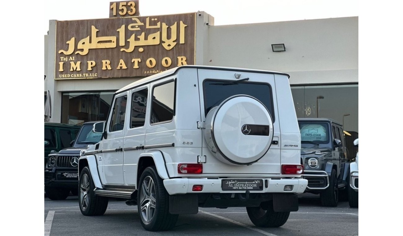 Mercedes-Benz G 63 AMG MERCEDES G63 AMG 2015 GCC