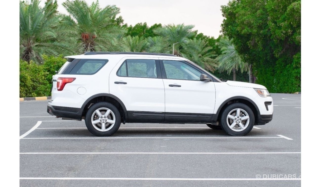 Ford Explorer AED 1,147/month 2018 | FORD EXPLORER | XLT GCC | FULL SERVICE HISTORY | F49926