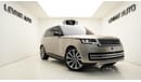 لاند روفر رانج روفر أوتوبايوجرافي RANGE ROVER AUTOBIOGRAPHY, MODEL 2022, GCC, SPECIAL SUNSET GOLD COLOR