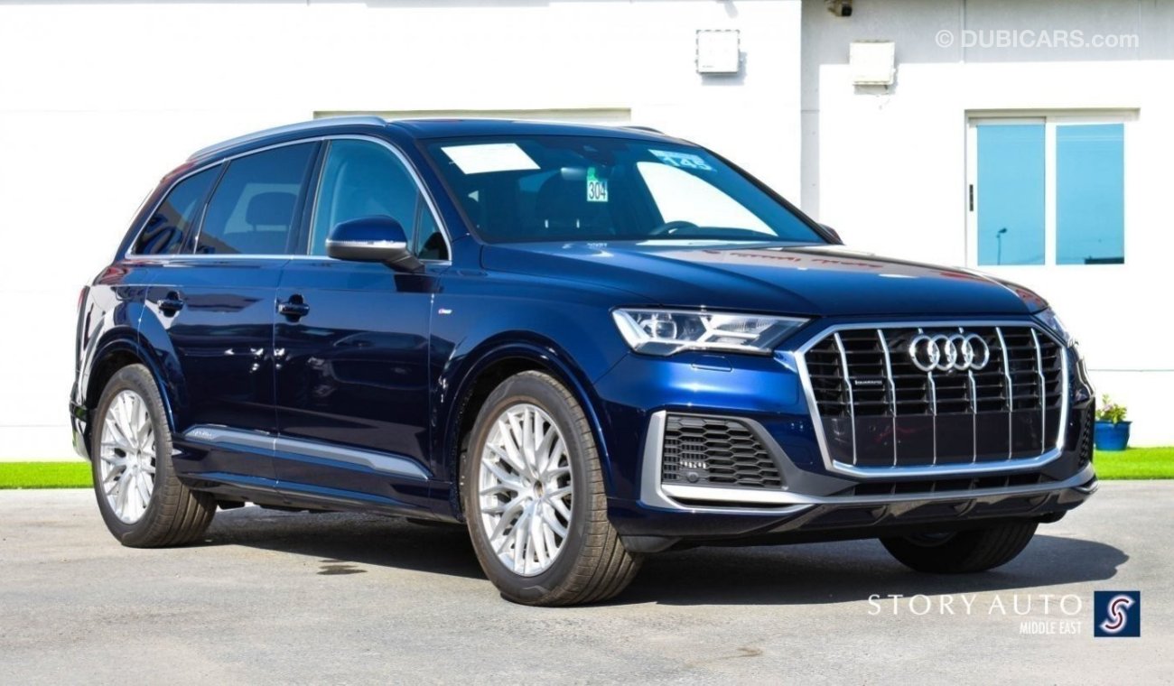 Audi Q7 55 TFSI MHEV Quattro S line V6 3.0L Aut. (For Local Sales plus 10% for Customs & VAT)