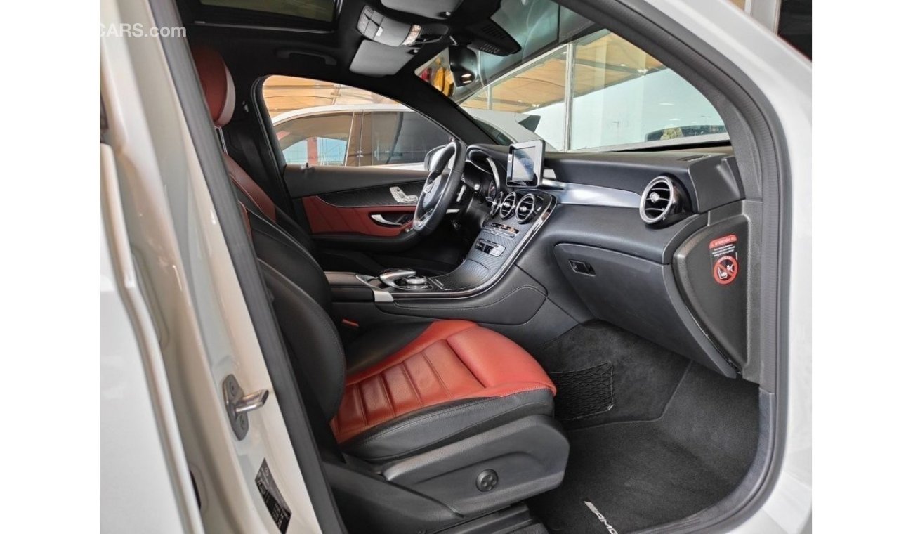 مرسيدس بنز GLC 300 AED 2,400 P.M | 2019 MERCEDES-BENZ GLC 300 AMG INTERIOR  COUPE | GCC | UNDER WARRANTY