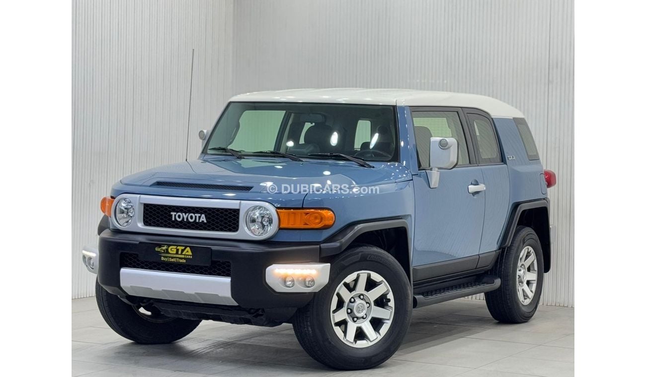 تويوتا إف جي كروزر GXR 4.0L A/T 2018 Toyota FJ Cruiser GXR, Warranty, Full Service History, Excellent Condition, GCC