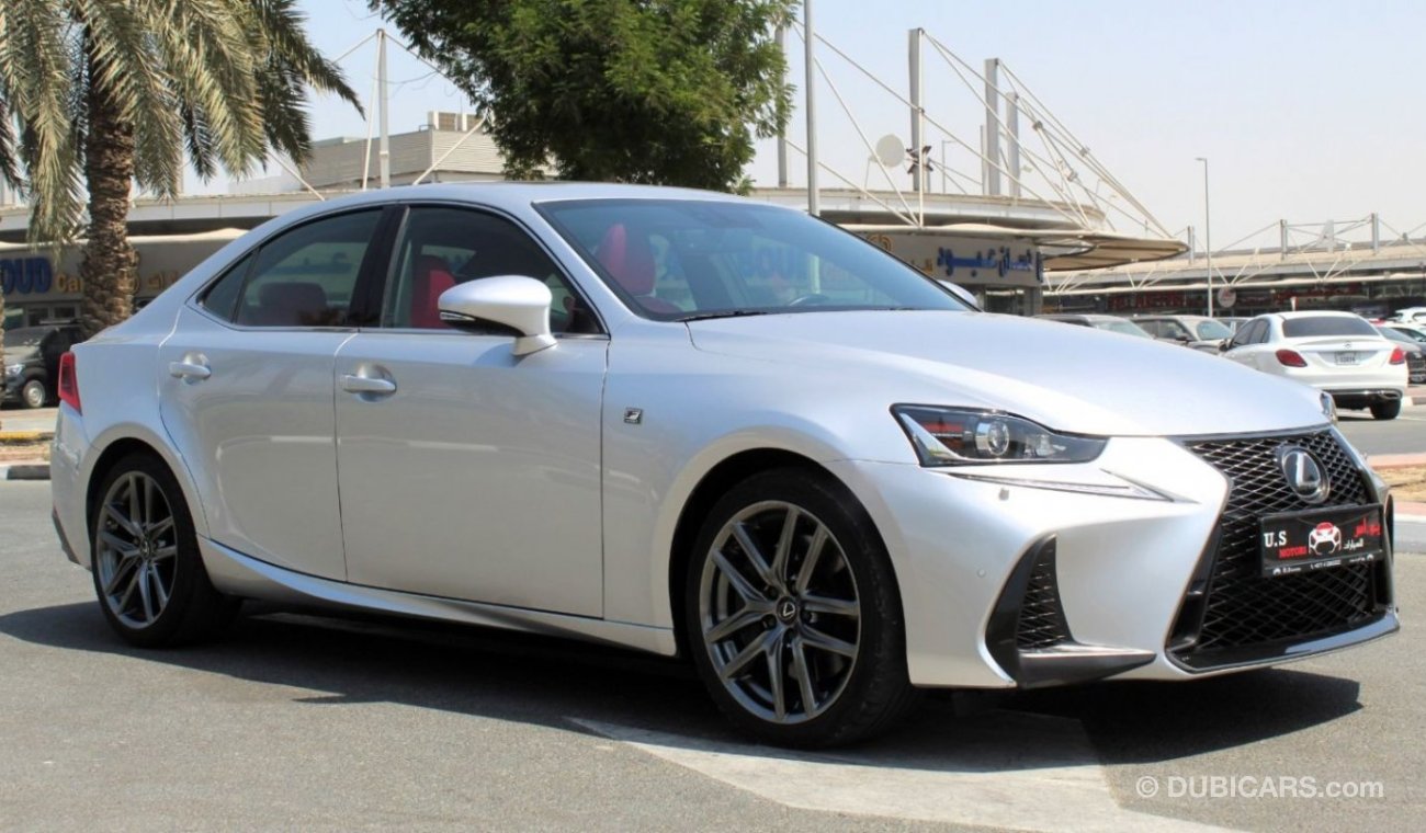 لكزس IS 300 LEXUS IS300 F SPORT 2020 GCC AL FUTTAIM LEXUS LOW MILEAGE SINGLE OWNER IN MINT CONDITION