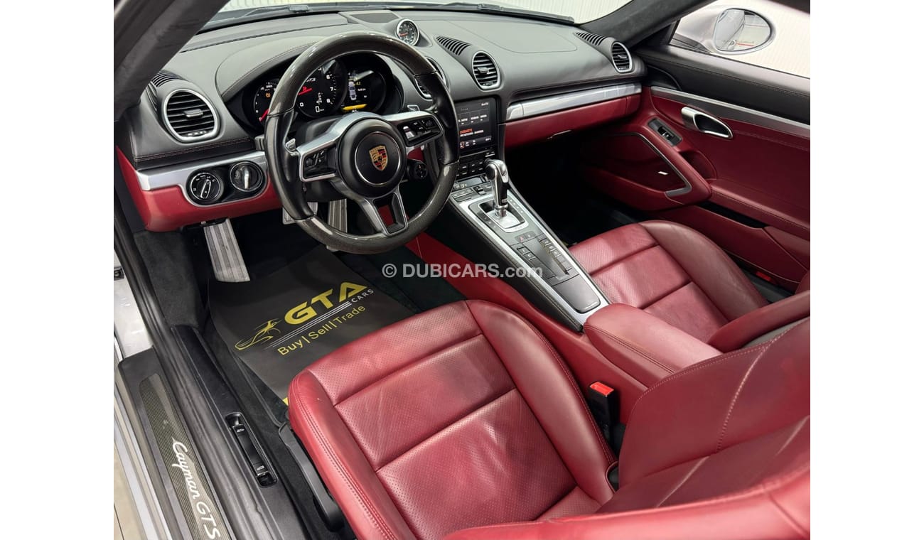 بورش كايمان 718 GTS 2.5L 2019 Porsche 718 Cayman GTS, One Year Warranty, Full Service History, GCC2019 Porsche 718 C