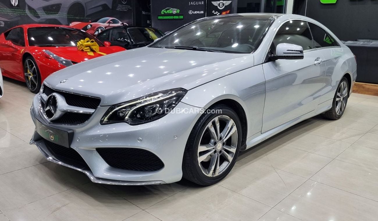 مرسيدس بنز E200 كوبيه MERCEDES E 200 COUPE 2014 IN GOOD CONDITION