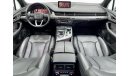 Audi Q7 45 TFSI quattro 2018 Audi Q7 7 Seater  45TFSI, March 2024 Audi Warranty, Full Audi Service History, 