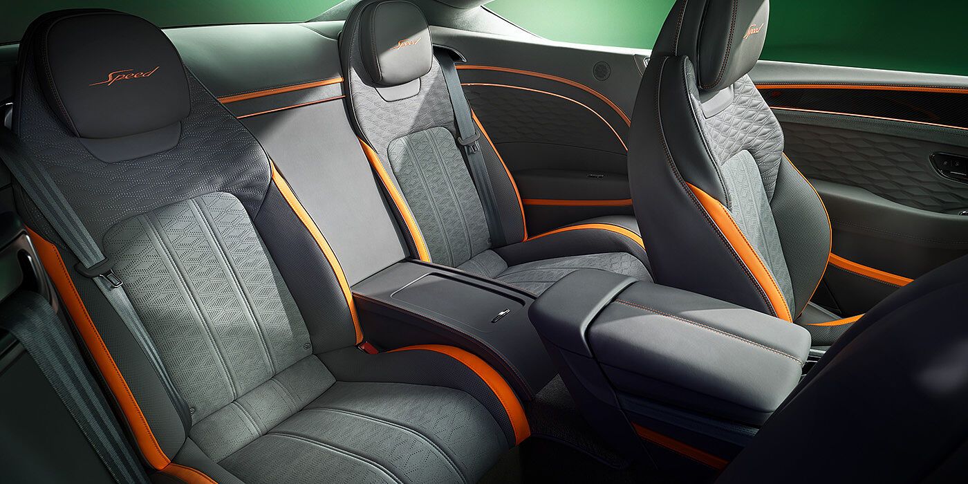 Bentley Continental GT interior - Seats Profile