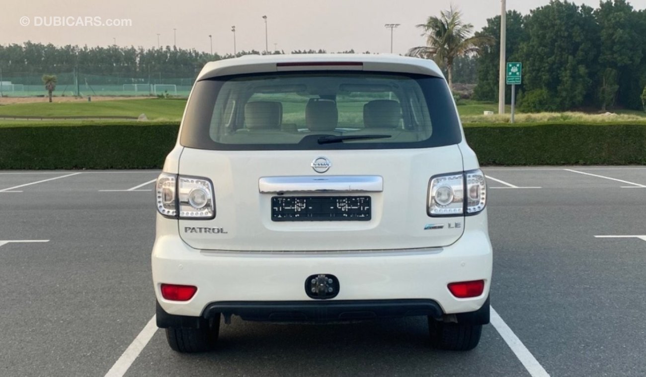 Nissan Patrol LE Platinum 1 على 1 رادار تحكم مسار كراسي كهرباء شاشات خلفيه خمس كاميرات بدون حادث بدون Full option