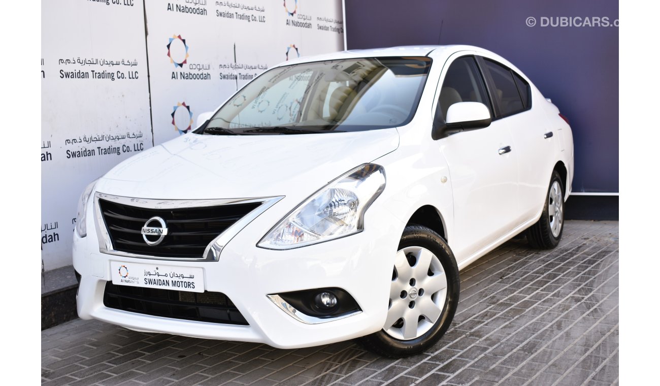 Nissan Sunny AED 589 PM | 1.5L SV SPOILER GCC DEALER WARRANTY