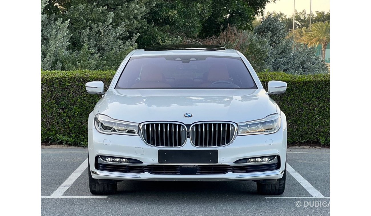 BMW 740Li Exclusive 1500 Monthly payments / BMW 740 LI / GCC / no accidents/ Full option