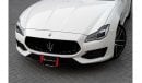 Maserati Quattroporte GTS Gransport | 5,287 P.M  | 0% Downpayment | Low Mileage