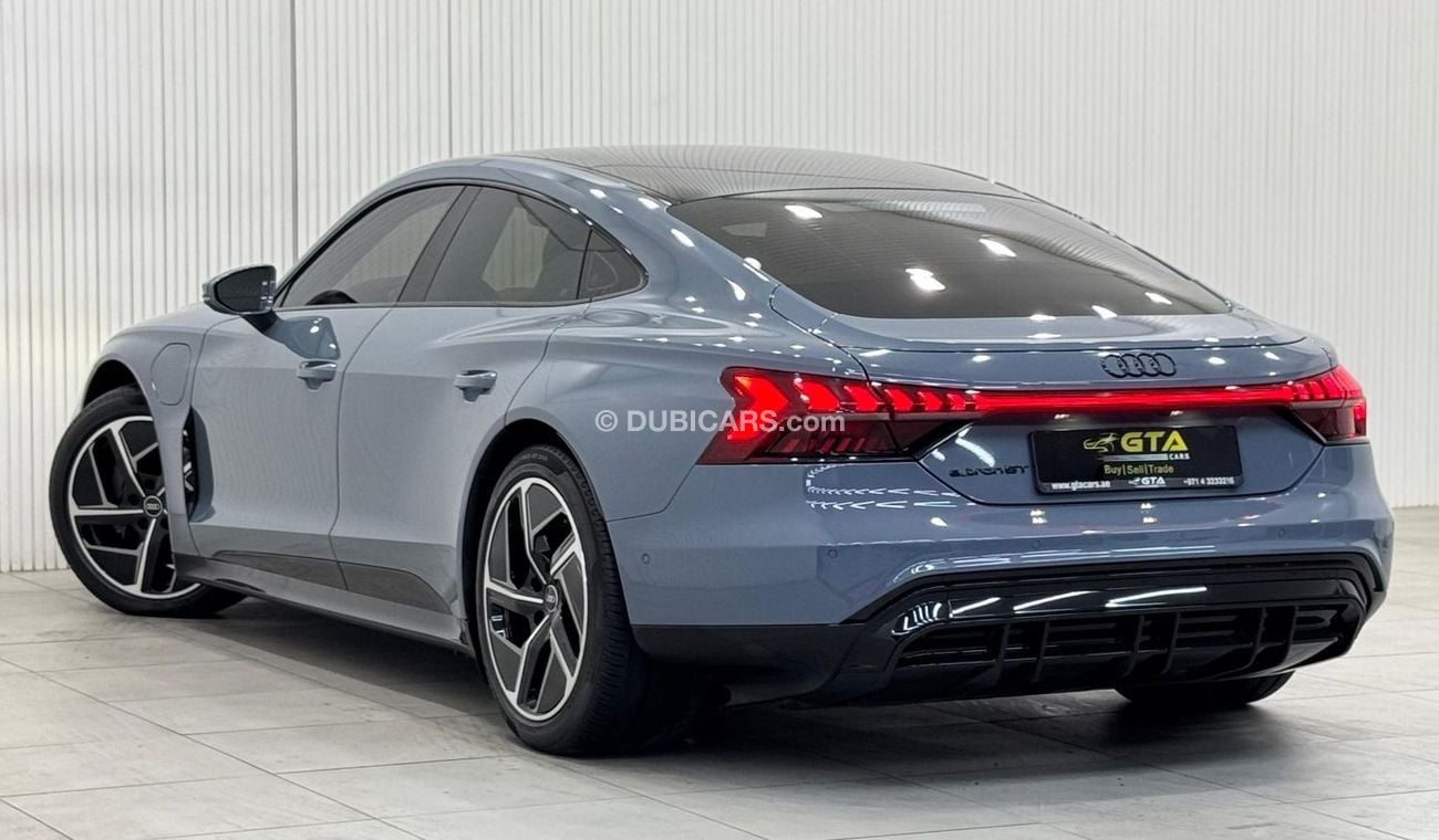 أودي إي ترون جي تي 2023 Audi E-Tron GT, March 2028 Audi Warranty + Service Pack, Full Options, Low Kms, GCC