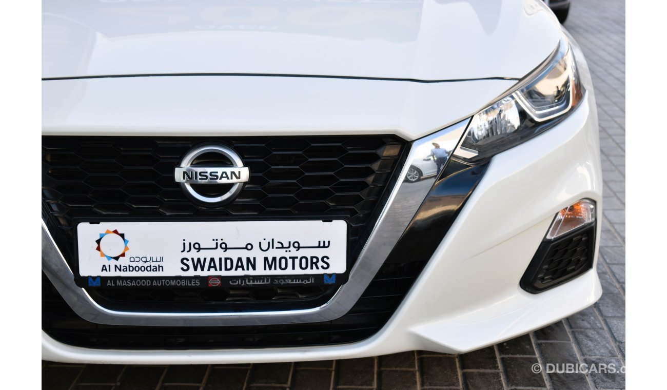 نيسان ألتيما AED 1039 PM 2.5L S 2020 GCC DEALER WARRANTY