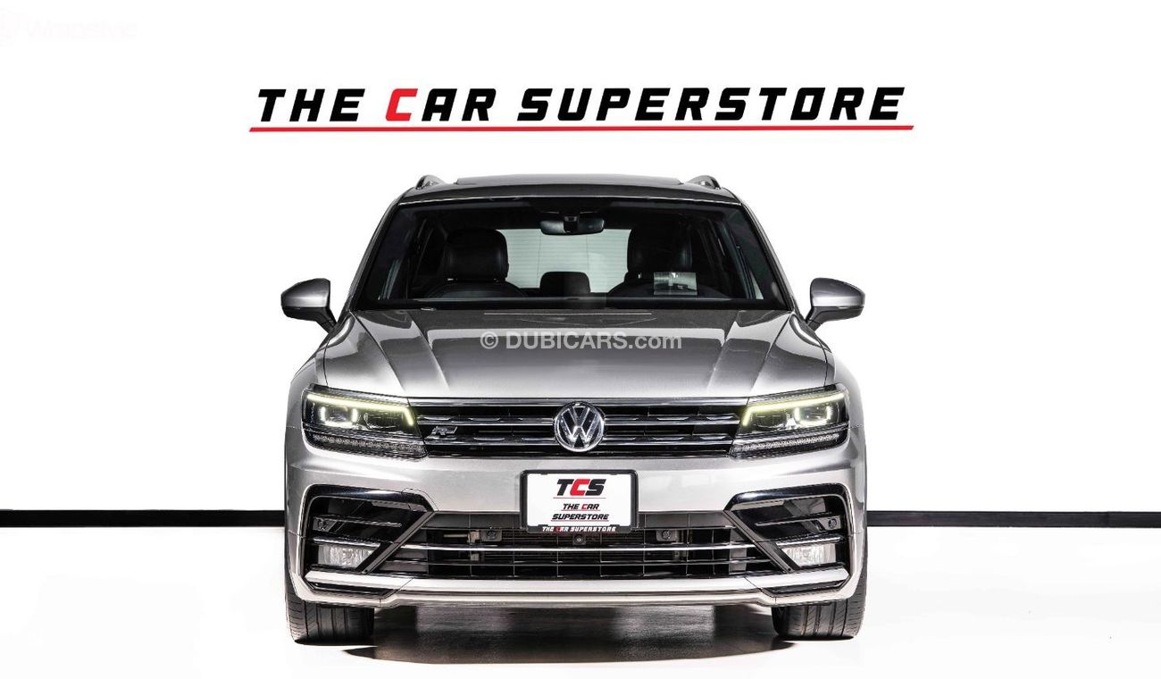 فولكس واجن تيجوان R-Line 2.0L 2019-VOLKS WAGEN TIGUAN R-LINE 4MOTION-GCC-SERVICE HISTORY-1 YEAR WARRANTY