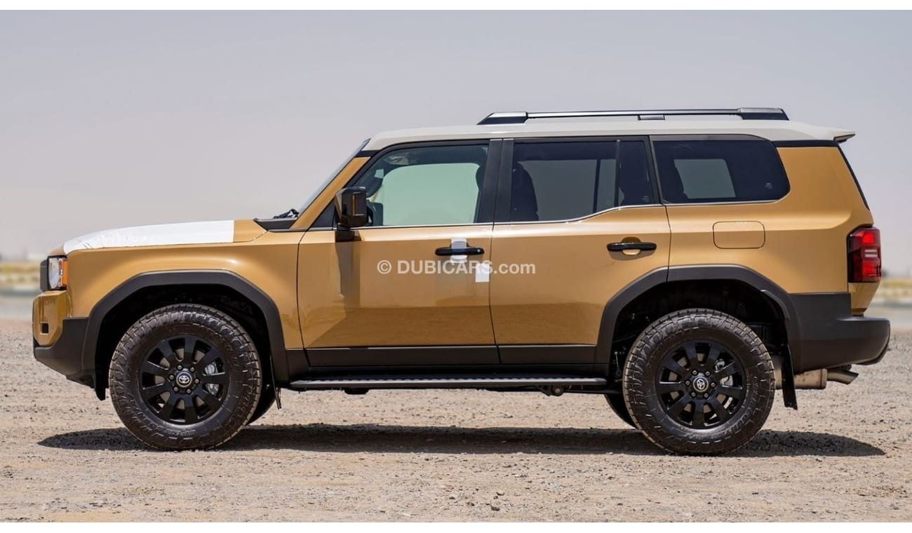 تويوتا برادو TOYOTA PRADO 250 2.4P AT FIRST EDITION MY2024 – SAND & GREY ROOF