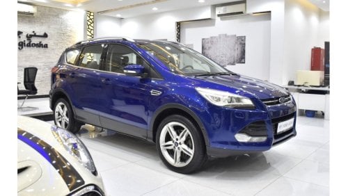 Ford Escape EXCELLENT DEAL for our Ford Escape Titanium ( 2016 Model ) in Blue Color GCC Specs