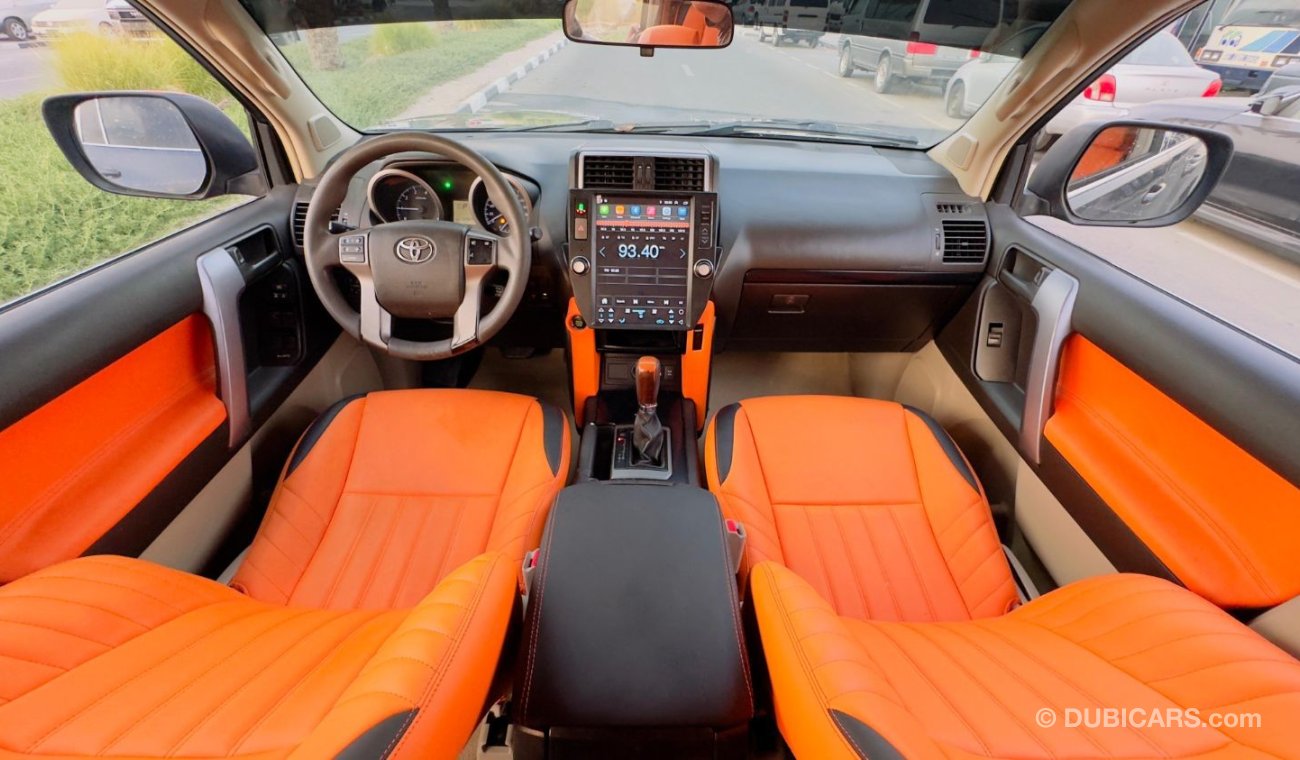 Toyota Prado MODIFIED TO 2023 PRADO | PREMIUM ORANGE LEATHER SEATS | 4.0L DIESEL | LHD | 2011