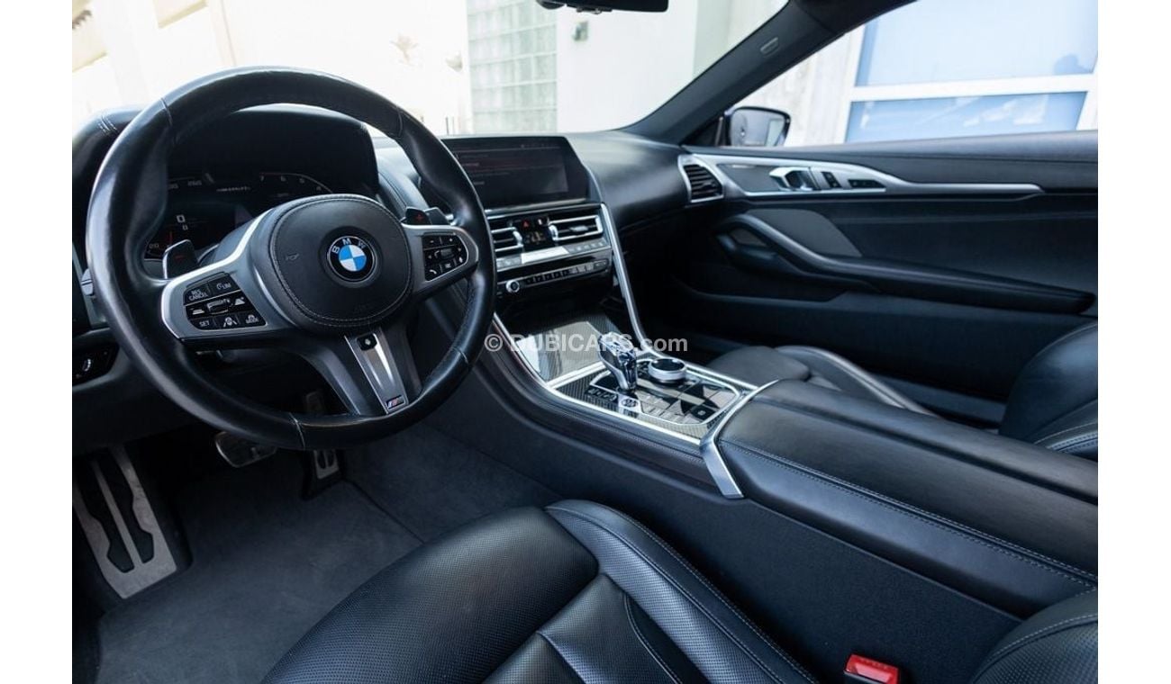 بي أم دبليو M850i xDrive 4.4L BMW M850i X-Drive Clean Title 2022 American Spec under Warranty with Flexible Down-Payme