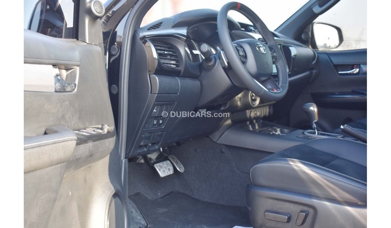 تويوتا هيلوكس 2024 TOYOTA HILUX GR SPORT 2.8L DIESEL WITH RADAR FULL OPTION AUTOMATIC TRANSMISSION, NON- GCC