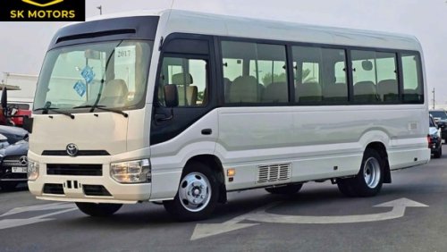 Toyota Coaster DIESEL/ V6 1HZ ENGINE/ 23 SEATER/ LOW MILEAGE/ LOT# 6001217