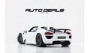 Porsche 918 Spyder Weissach Package 4.6L