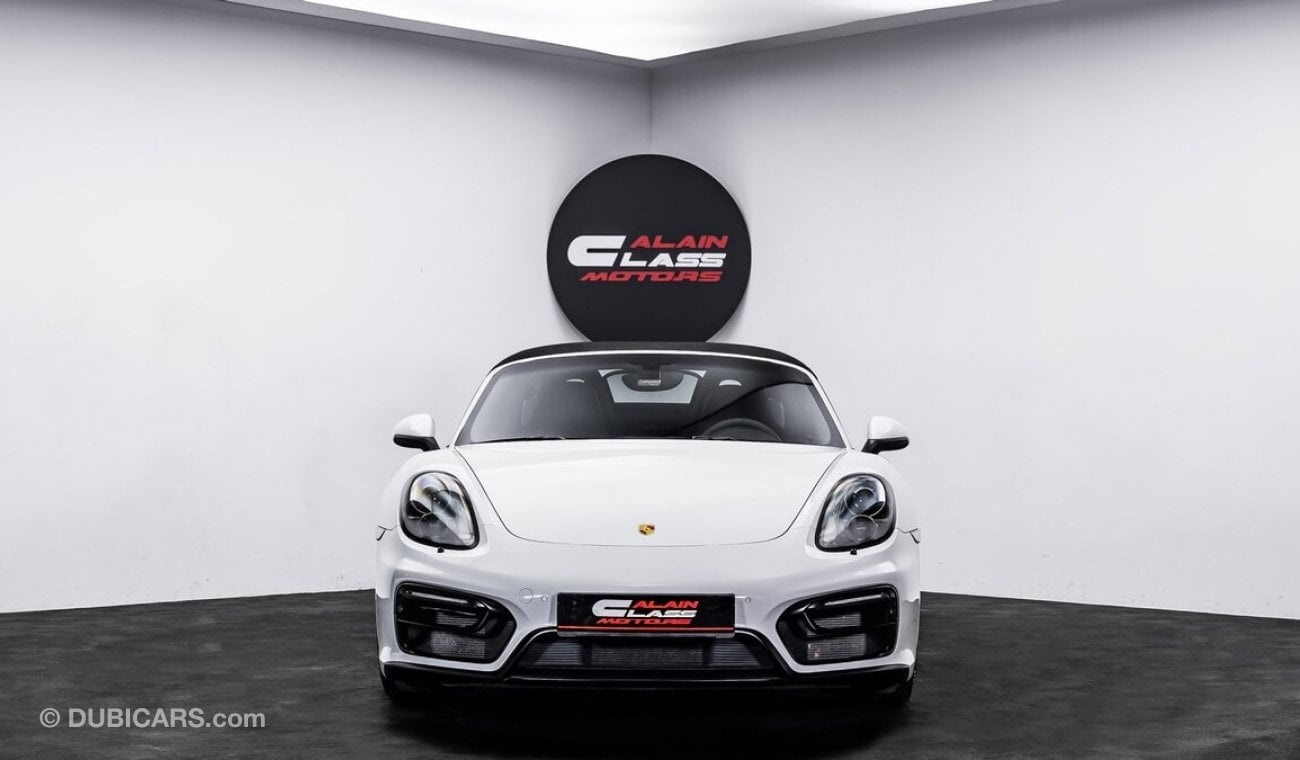 Porsche Boxster GTS 2015 - GCC