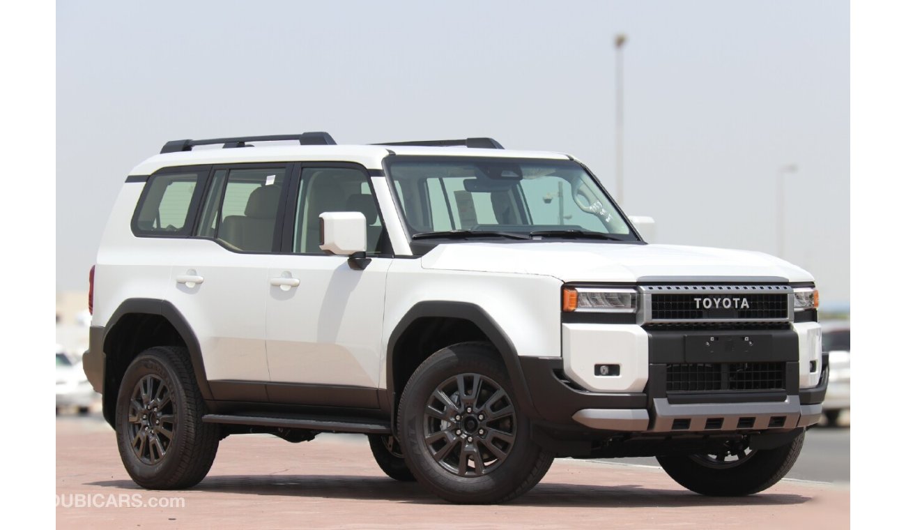 تويوتا برادو 2.7L Petrol / High Option / Sunroof / Driver Power With Leather Seats / 2024MY