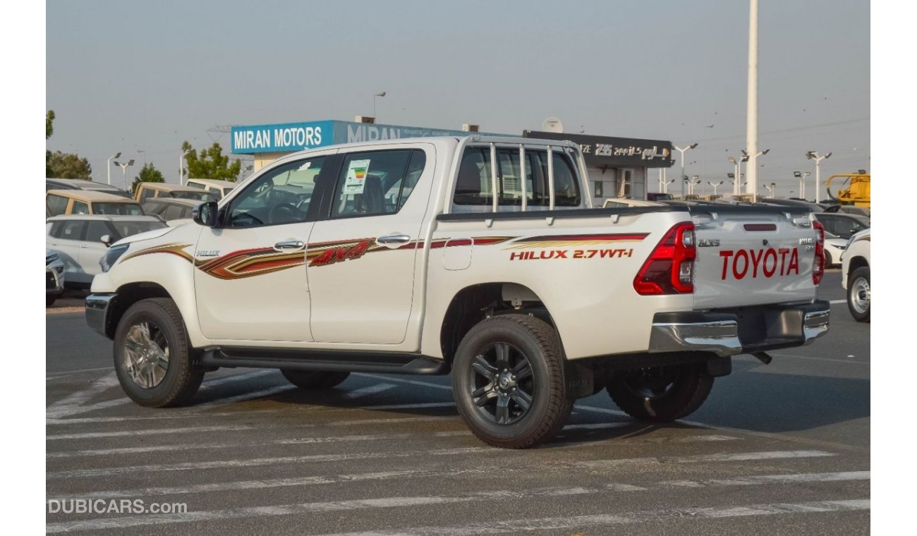 تويوتا هيلوكس TOYOTA HILUX GLXS 2.7L 4WD MT DOUBLE CAB PICKUP 2024